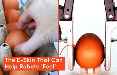 The E-Skin That Can Help Robots Feel