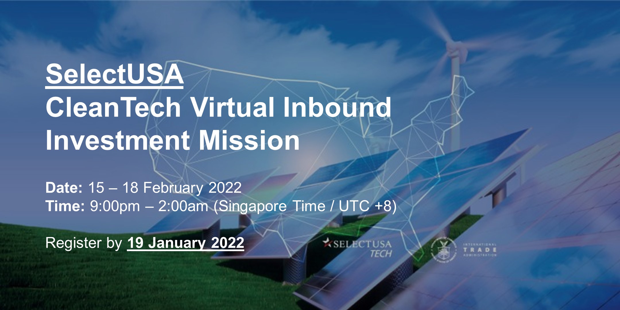 SelectUSA CleanTech Virtual Inbound Investment Mission