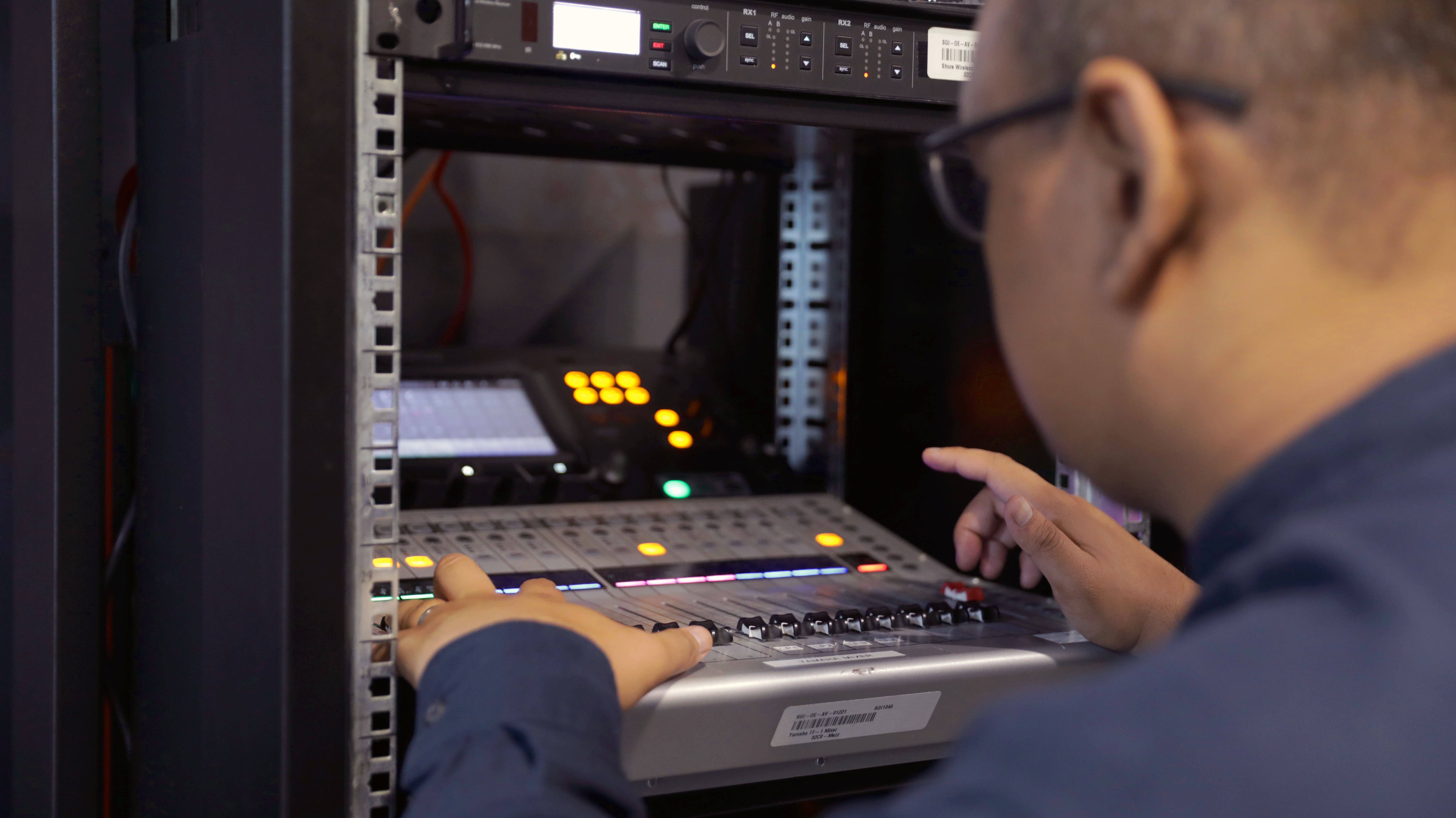 Keeping our AV systems running smoothly, Zul's expertise ensures flawless audio-visual experiences for our events.